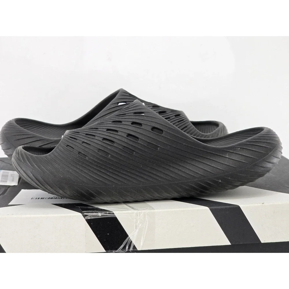 Adidas Purechill Slide Mens Size 10 Black Sportswear Sandals -Excellent